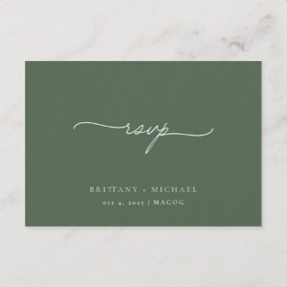 RSVP Card | English
