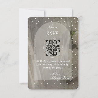 RSVP Cartão de Confirmação de Presença de Casamento com