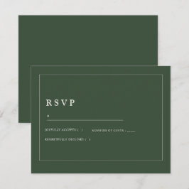 RSVP Cartão de Confirmação de Presença de Casamento Min