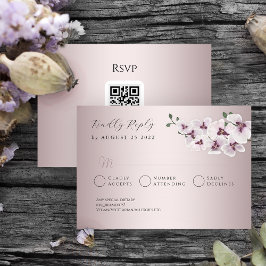 RSVP Cartão de Confirmação de Presença para Casamento O
