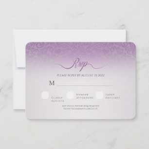 RSVP Cartão de Foto de Agradecimento de Casamento em Da