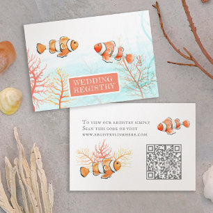 RSVP Cartão de registro de casamentos de aquarelas de p