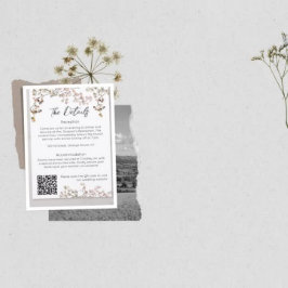RSVP Cartão de Salve o Dia de Casamento Respiro de Bebê