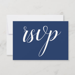 RSVP Cartão "rsvp" clássico, nostálgico e vintage