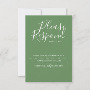 RSVP Cartão RSVP, Site de Casamento