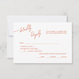 RSVP Cartões Casamento Boho-chic, cores pastel.