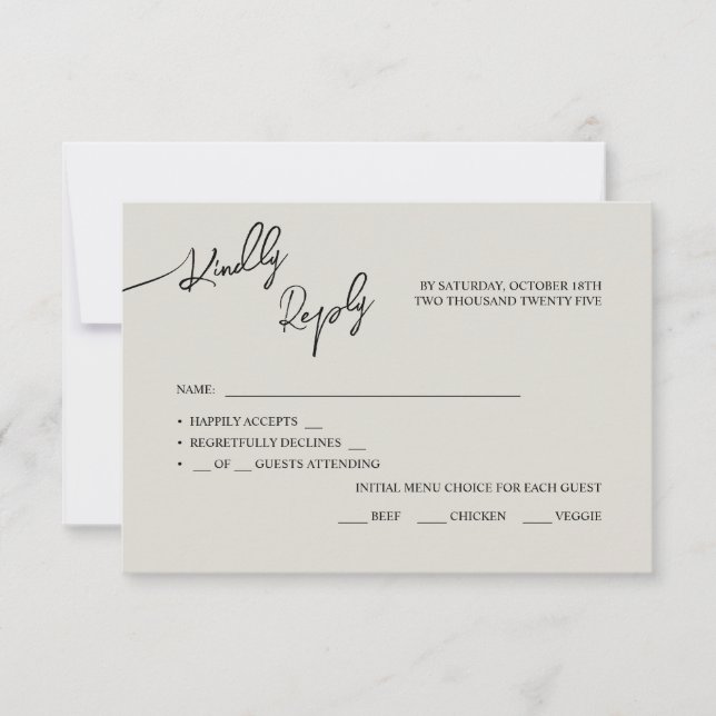 RSVP Cartões Casamento Boho-chic, cores pastel. (Frente)