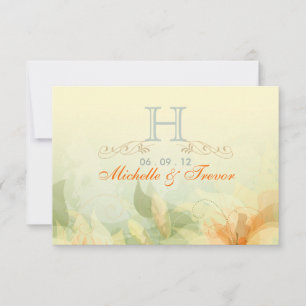 RSVP - Cartões de Resposta de Casamento do Jardim