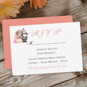 RSVP Casamento dos Gnomos do Jardim   Verão de Ora