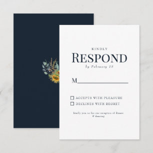 RSVP Casamento Militar Girassol