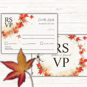 RSVP clássico de queda de água