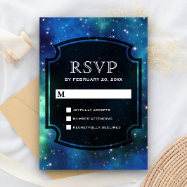 RSVP da Galáxia Espacial Celestial Moderna