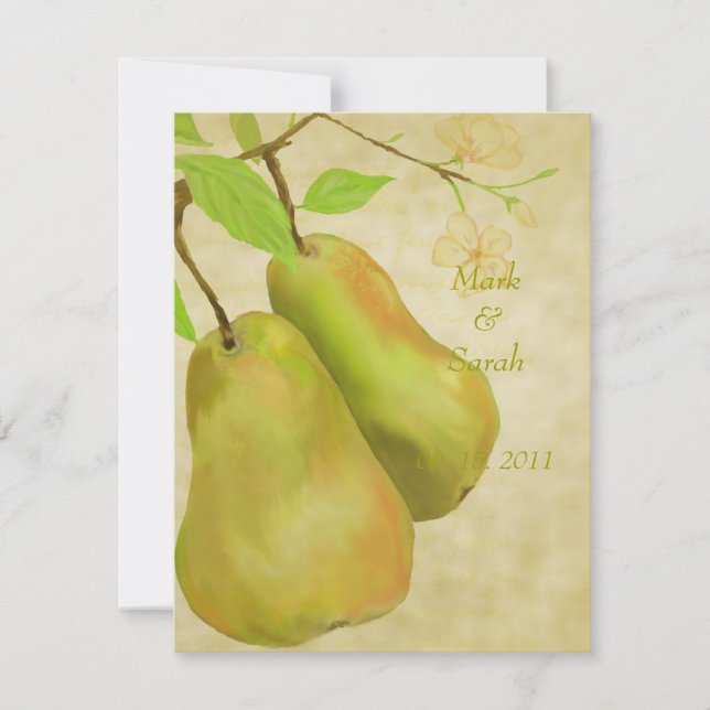 RSVP da Perfeita Pear Vintage II (Frente)