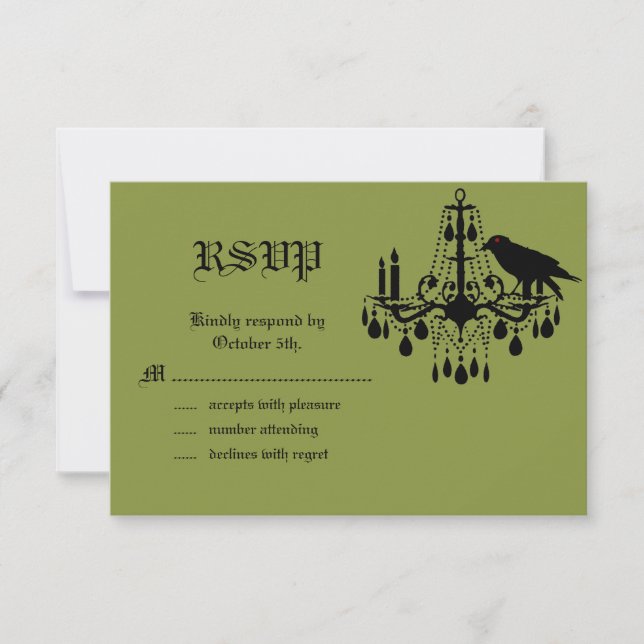 RSVP Damask e Green (Frente)