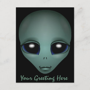 RSVP de Arte de Alienígena Cuja Personalizada é C