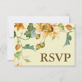 RSVP de Botânica de Girassol