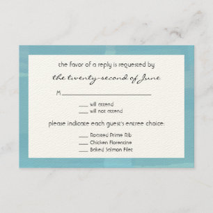 RSVP de casamento