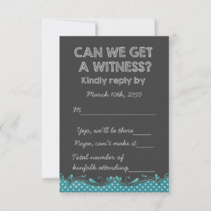 RSVP de Casamento de Campo Russo da Escola Antiga