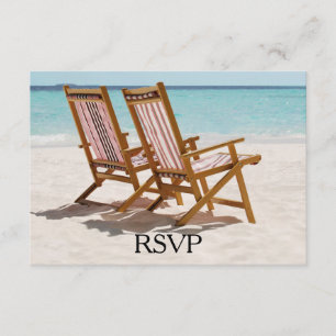 RSVP de Casamento de Chirs em Beach