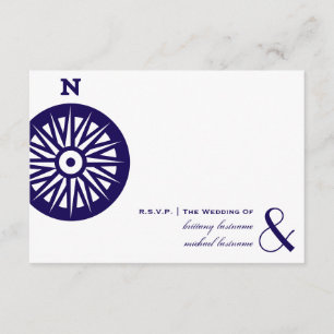RSVP de Casamento de Compass