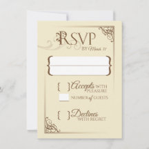 RSVP de Casamento de Era uma Vez
