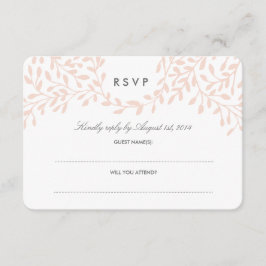 RSVP de Casamento de Jardim Secreto - Escamudo