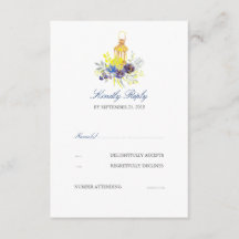 RSVP de Casamento de Lanterna