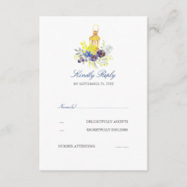 RSVP de Casamento de Lanterna