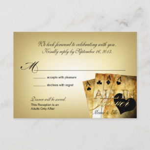 RSVP de Casamento de Las Vegas de Elle