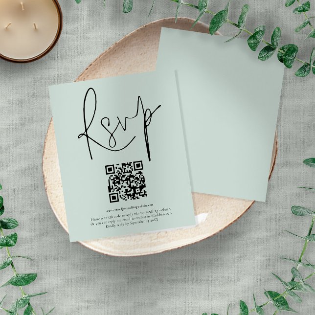 RSVP de Casamento de Script de Código QR da Casa d (Criador carregado)