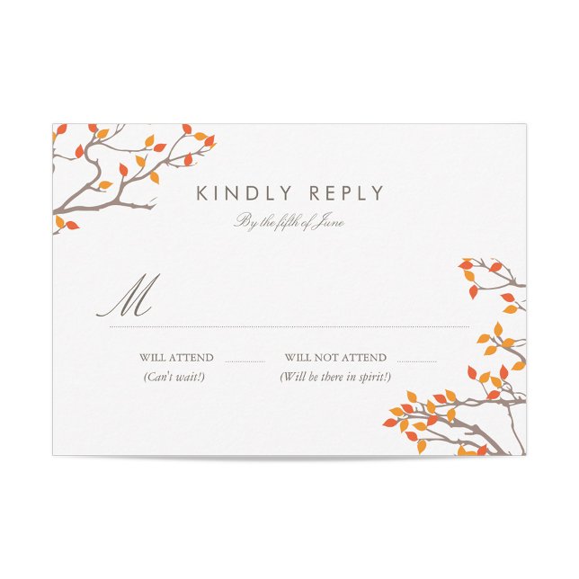RSVP de Casamento de Sucursais Felizes (Criador carregado)