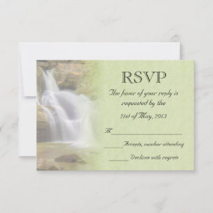 RSVP de Casamento em Cascata