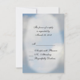 RSVP de Casamento em Nuvem