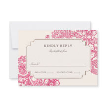 RSVP de Casamento Mod Mehandi