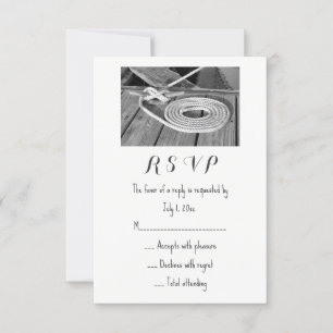 RSVP de Casamento Náutico