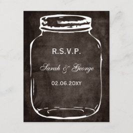 rsvp de casamento rsason jar