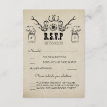 RSVP de Casamento Russo do País dos Calçados Cowbo