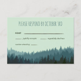 RSVP de Casamento Russo nas Montanhas