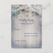 RSVP de Casamento Russo Náutico