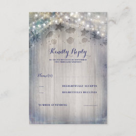 RSVP de Casamento Russo Náutico