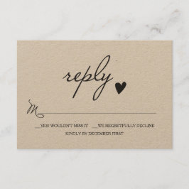RSVP de Casamento Russo - Placa de Respons