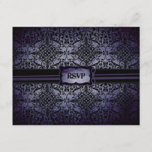 RSVP de Casamento Twilight Cartão A