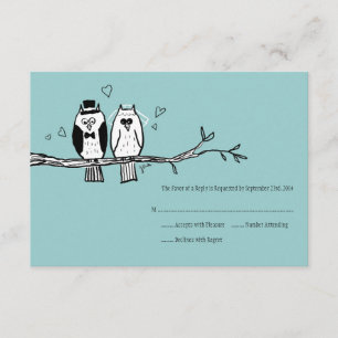 RSVP de Convite para Casamento de Noivas e Donas d