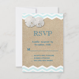 RSVP de Dólares de areia na praia