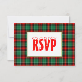 RSVP de Feriado Personalizado de Xadrez de Feriado