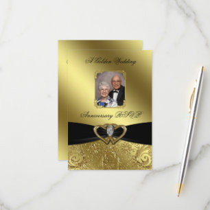 RSVP de Fotografia de Aniversário de Casamento de