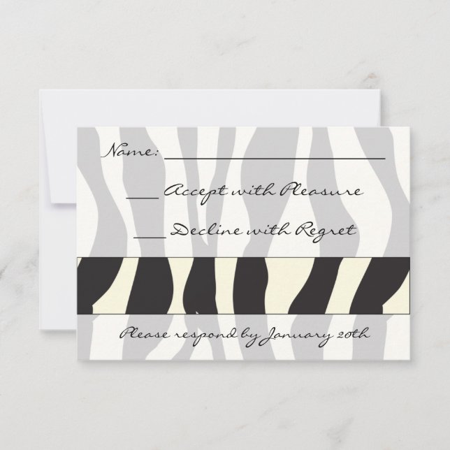 RSVP de Impressão Zebra (Frente)