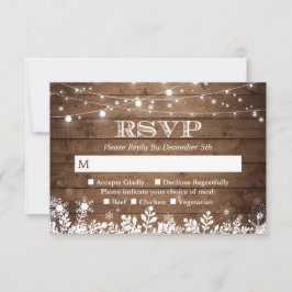 RSVP de inverno Luzes de Corda Russas Snowflakes