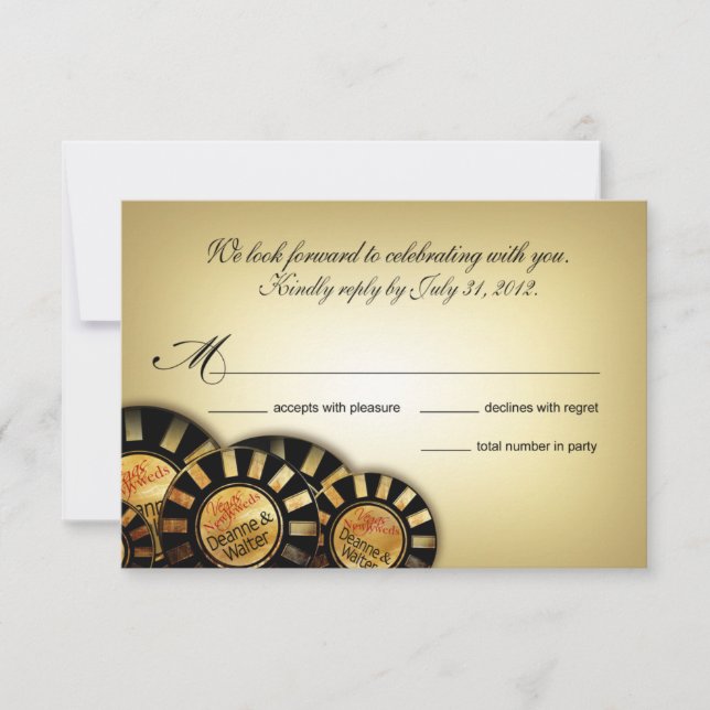 RSVP de Las Vegas (entre em contato comigo para pe (Frente)