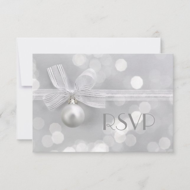 RSVP de Natal Silver (Frente)